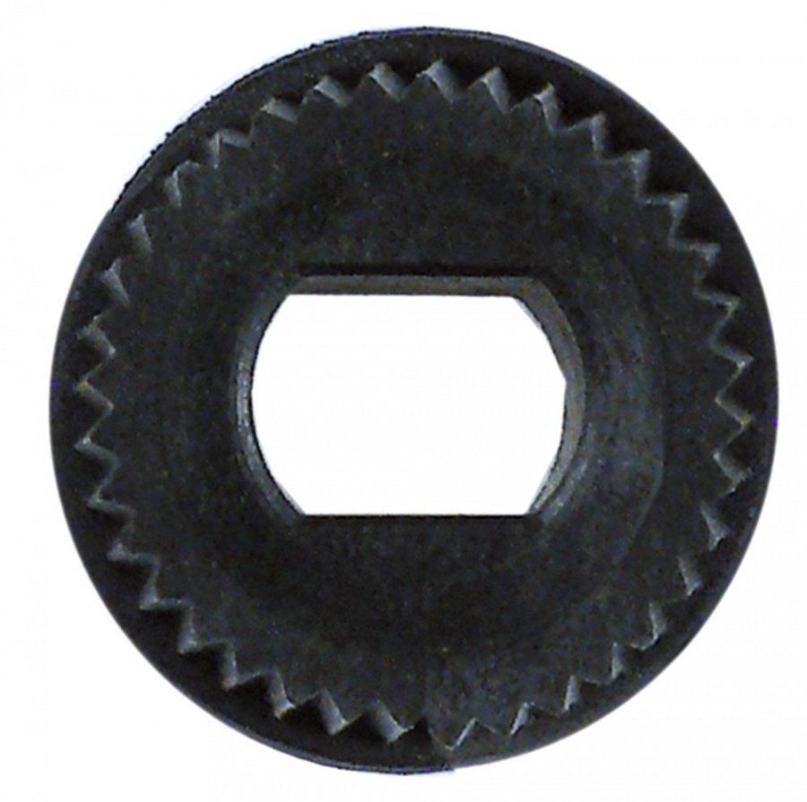 Adaptor buton pentru ax ø 9x6,5 mm, iesire L 0 mm - 112179