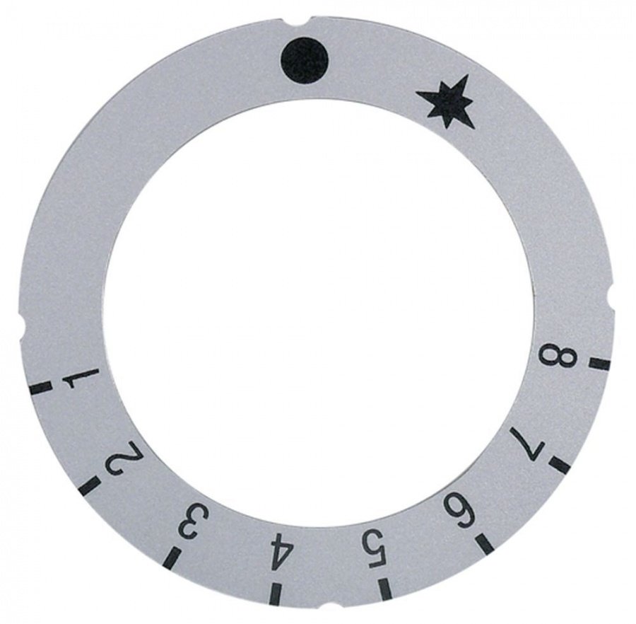 Disc autoadeziv cu gradatii 1-8, ø 63 x 45,5 mm - 112209