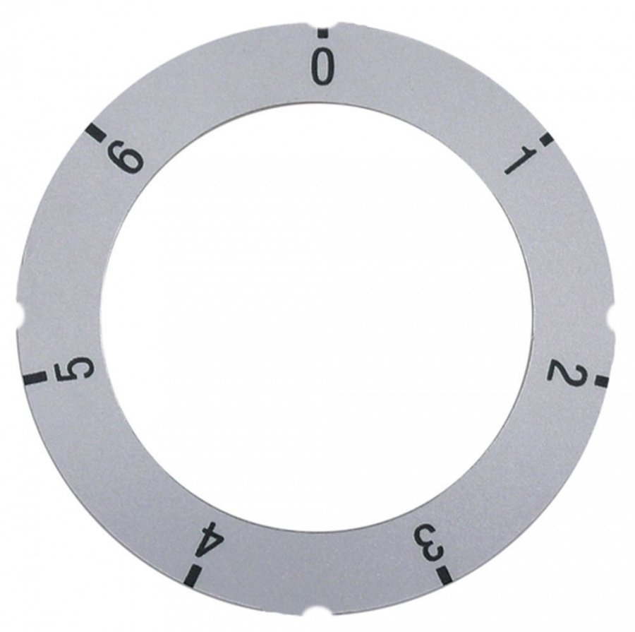 Disc autoadeziv cu gradatii 0-1-2-3-4-5-6, diametru ø 63 x 45,5 mm - 112213