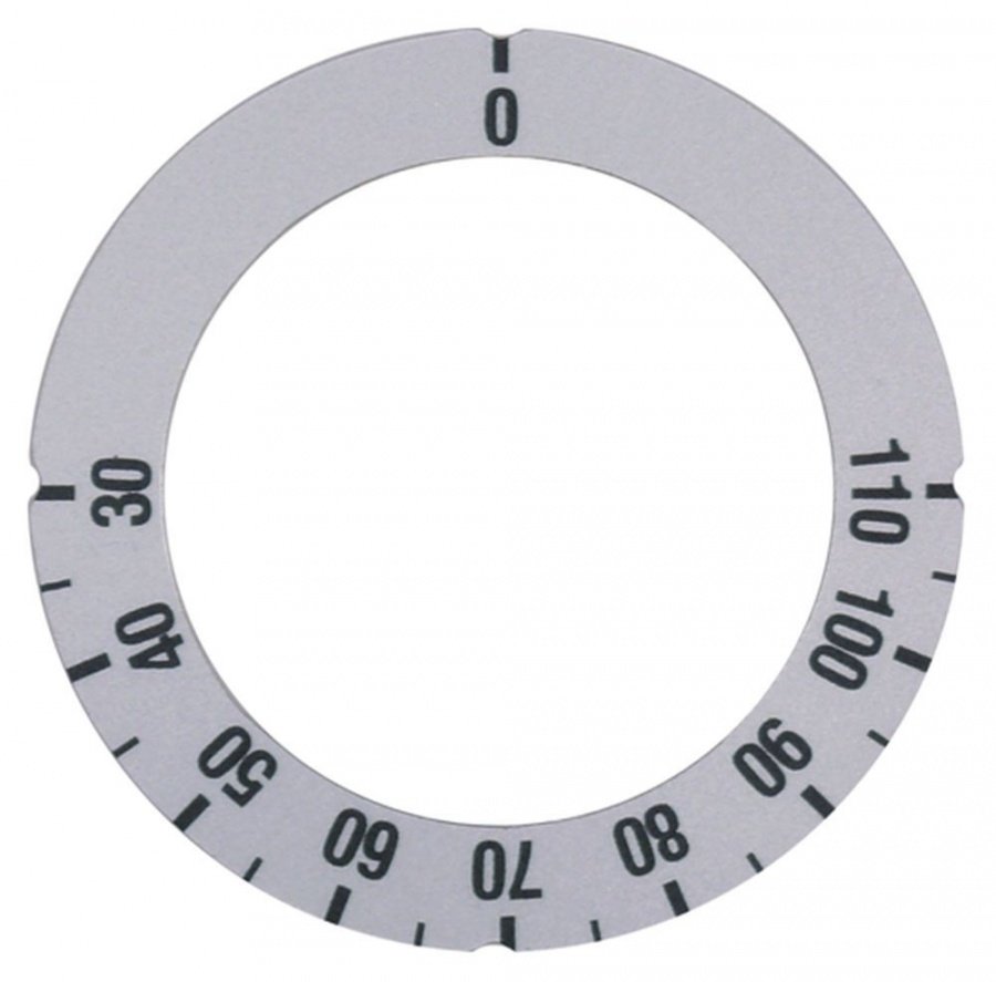 Disc cu simboluri autoadeziv 30-110°C, ext. ø 63 mm - 112216