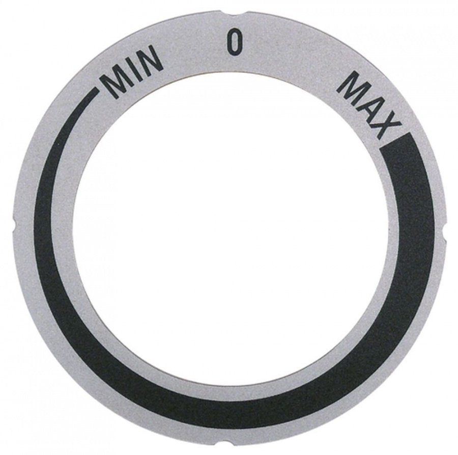 Disc autoadeziv cu simboluri pentru regulator de energie - 112223