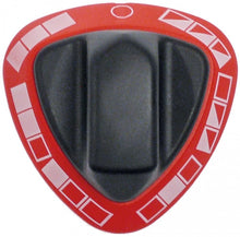 knob switch 7-position ø 84mm shaft ø 6x4,6mm shaft flat upper red