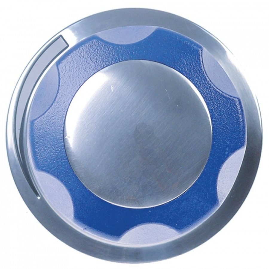 Buton albastru ø 70 mm, ax ø 9x6,5 mm,  Imperial USA - 112297