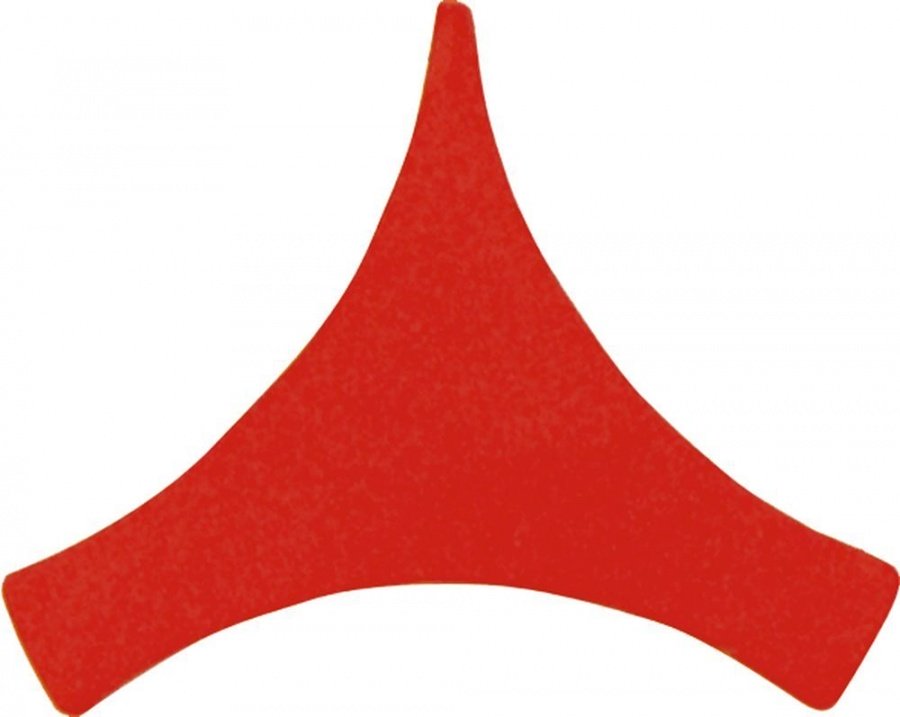 knob dial plate universal red - Code 112387