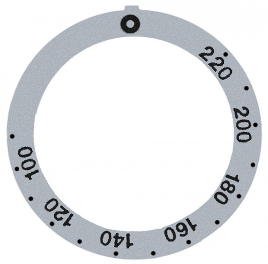Disc autoadeziv, indicator pentru buton, t.max. 220°C - 112399