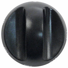 knob thermostat t.max. 190°C ø 70mm shaft ø 6x4,6mm shaft flat upper black
