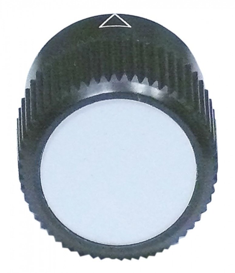knob switch zero mark ø 27mm shaft ø 6mm shaft flat bottom black