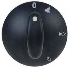 Buton robinet de gaz ø 65 mm, ax ø 8 x 6,5 mm, tesitura sus, OLIS - 112557