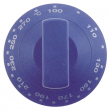 knob gas thermostat t.max. 270°C temperature range 100-270°C ø 60mm blue