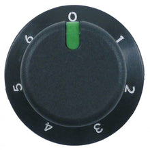 knob switch 7-position ø 56mm shaft ø 6x4,6mm shaft flat upper