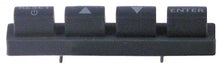 buttons strip buttons 4 L 70mm W 10mm