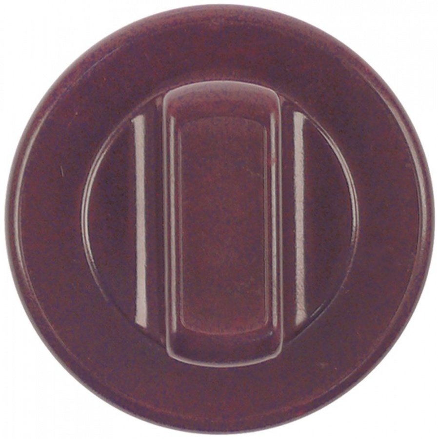 Buton universal rosu ø 70 mm, fara simboluri si reductie pentru ax - 112648
