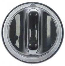 knob zero mark ø 54mm shaft ø 6x4,6mm shaft flat upper black