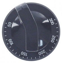 knob thermostat t.max. 300°C 50-300°C ø 69mm shaft ø 6x4,6mm shaft flat upper black