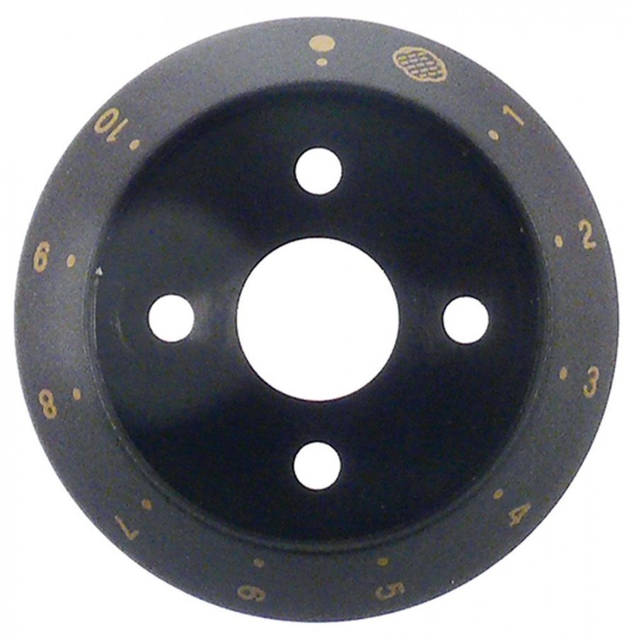 dial fascia 0-10 for steam regulator ø 58mm