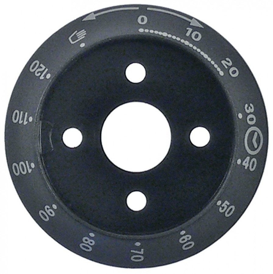 dial fascia 0-120min for timer ø 58mm