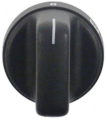 knob  ø 49,5mm shaft ø mm black