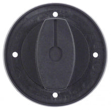 knob none ø 80 mm shaft ø 6x4.6mm shaft flat upper black