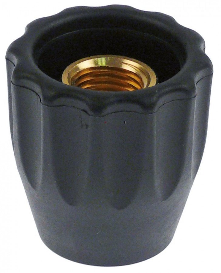 knob without dial plate ø 49 mm L 51 mm thread Tr18x2 black