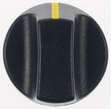 buton poziție zero ø 40mm ax ø 6x4,6mm aplatizare jos negru