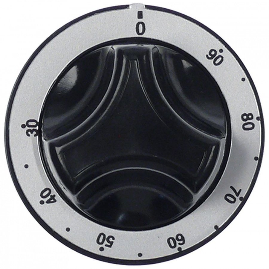 buton universal ø 62mm negru