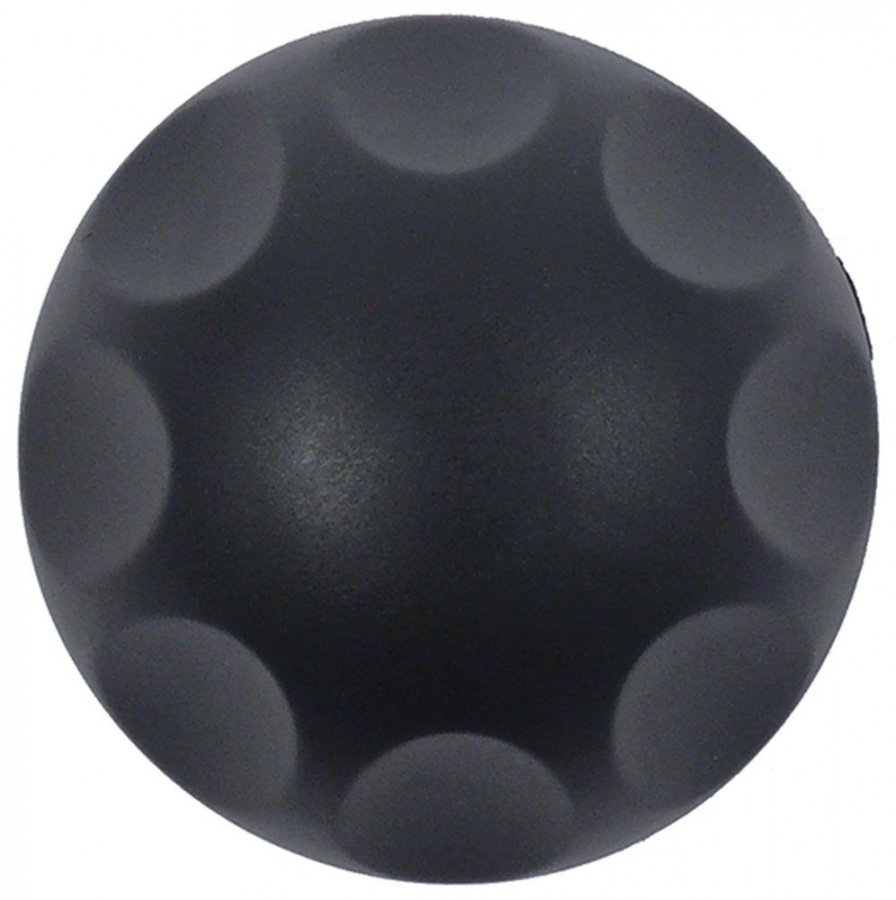 buton universal ø 60mm ax ø 6x4mm negru