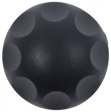 buton universal ø 60mm ax ø 6x4mm negru