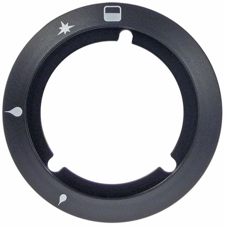 Disc cu simboluri pentru robinet de gaz ø 96 mm, Modular, Mastro, Virtus - 112842