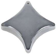 buton ø 83mm ax ø 10x8mm aplatizare sus crom