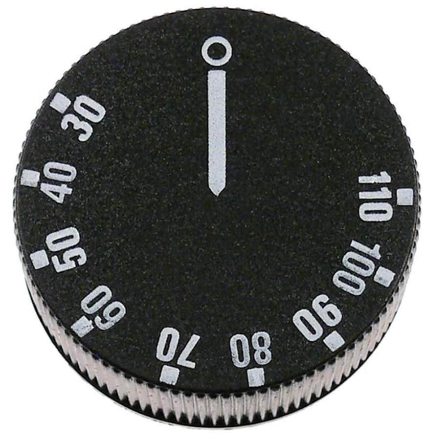 knob symbol thermostat t.max. 110°C - Code 112918