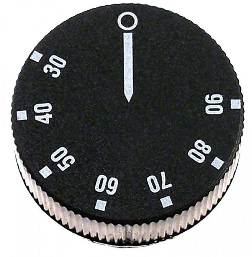 knob symbol thermostat t.max. 90°C - Code 112919