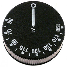 Buton termostat friteuza 50-190°C, ø 42 mm, ax ø 6x4.6 mm - 112921