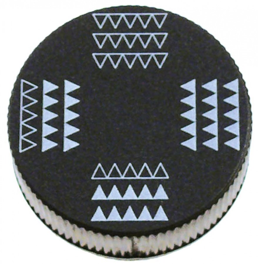 knob symbol toaster ø 42mm shaft ø 6x4,6mm - Code 112930