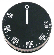 Buton pentru termostat 50-300°C, ø 42 mm, ax ø 6x4.6 mm - 112938