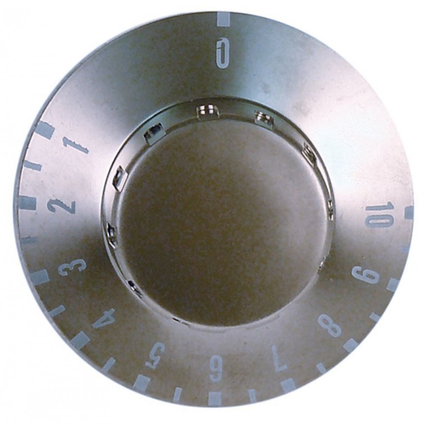knob symbol 1-10 ø 50mm shaft ø 6x4,6mm - Code 112944