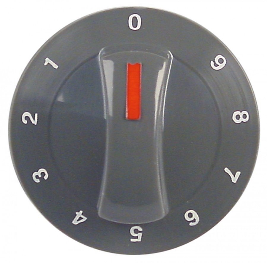 knob symbol energy regulator 1-9 ø 71mm - Code 113009