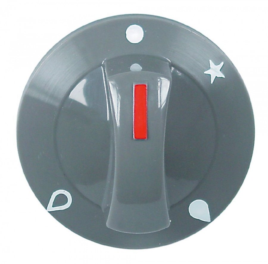 Buton cu simboluri ø 71 mm, ax ø 10x8 mm - 113010