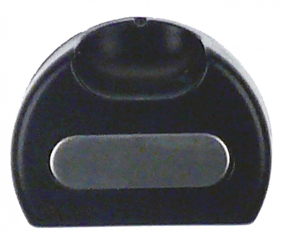 knob ø 60mm shaft ø 9x6,5mm black