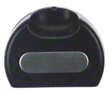 knob ø 60mm shaft ø 9x6,5mm black