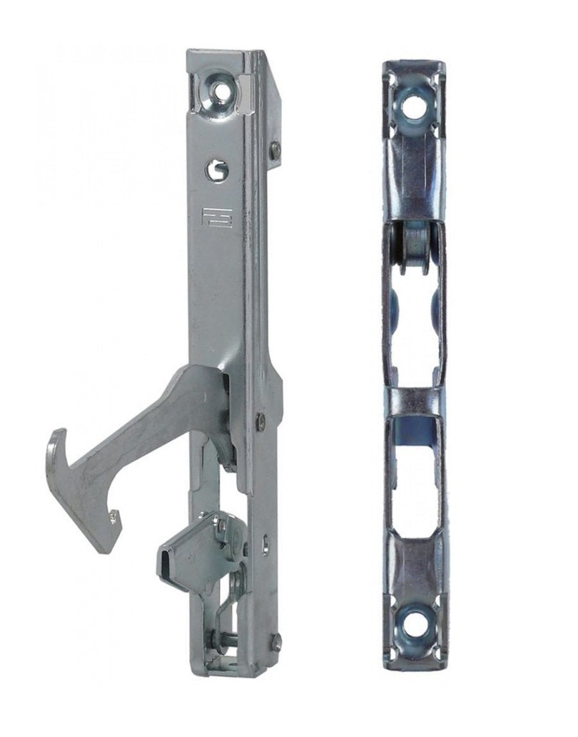 Hinge mounting distance 142mm lever length 116mm groove distance 7mm spring thickness 3,5mm L 155mm - 701380