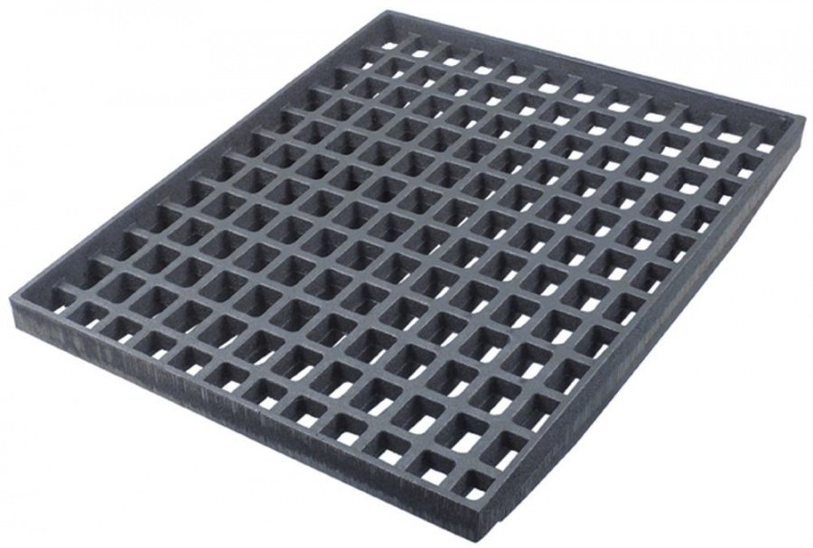 chargrill grid L 430 mm W 365 mm H 42 mm chargrill