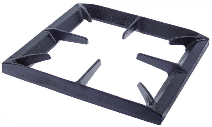 pan support L 300mm W 275mm cast iron