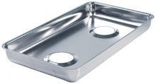 spillage tray L 560 mm W 330 mm H 60 mm ø 85 mm hole ø 85 mm hole distance 285 mm stainless steel
