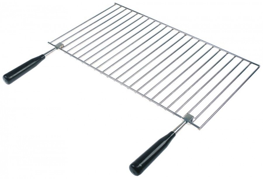 chargrill grid L 450 mm W 250 mm chrome-plated steel suitable for salamander grill