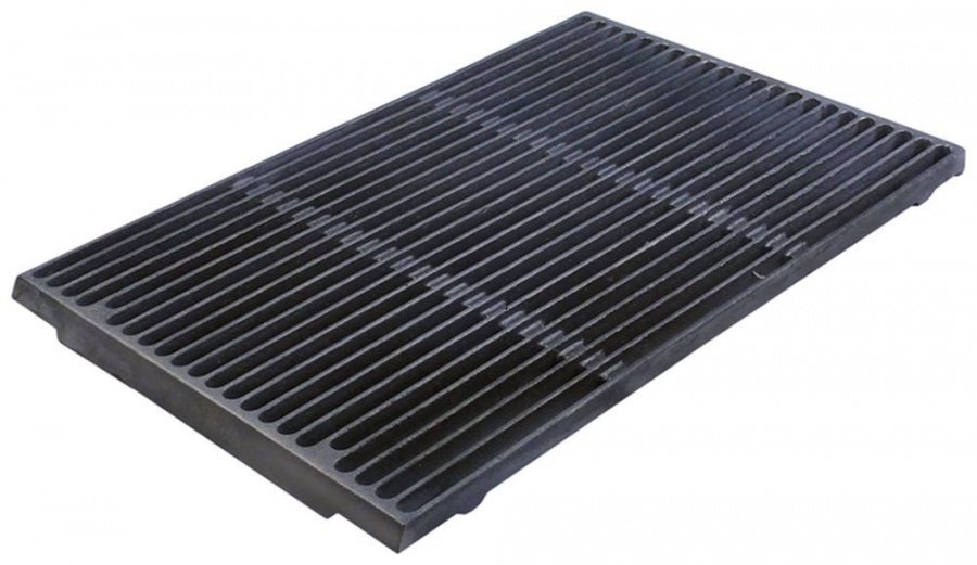 Gratar striat L 508 x  339 mm, H 22 mm, pentru grill - 211047