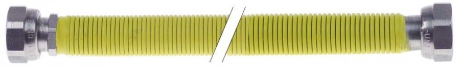 Furtun de gaz extensibil 250-500 mm, racorduri 1/2", conform standard UNI CIG 9891, Italia - 250028