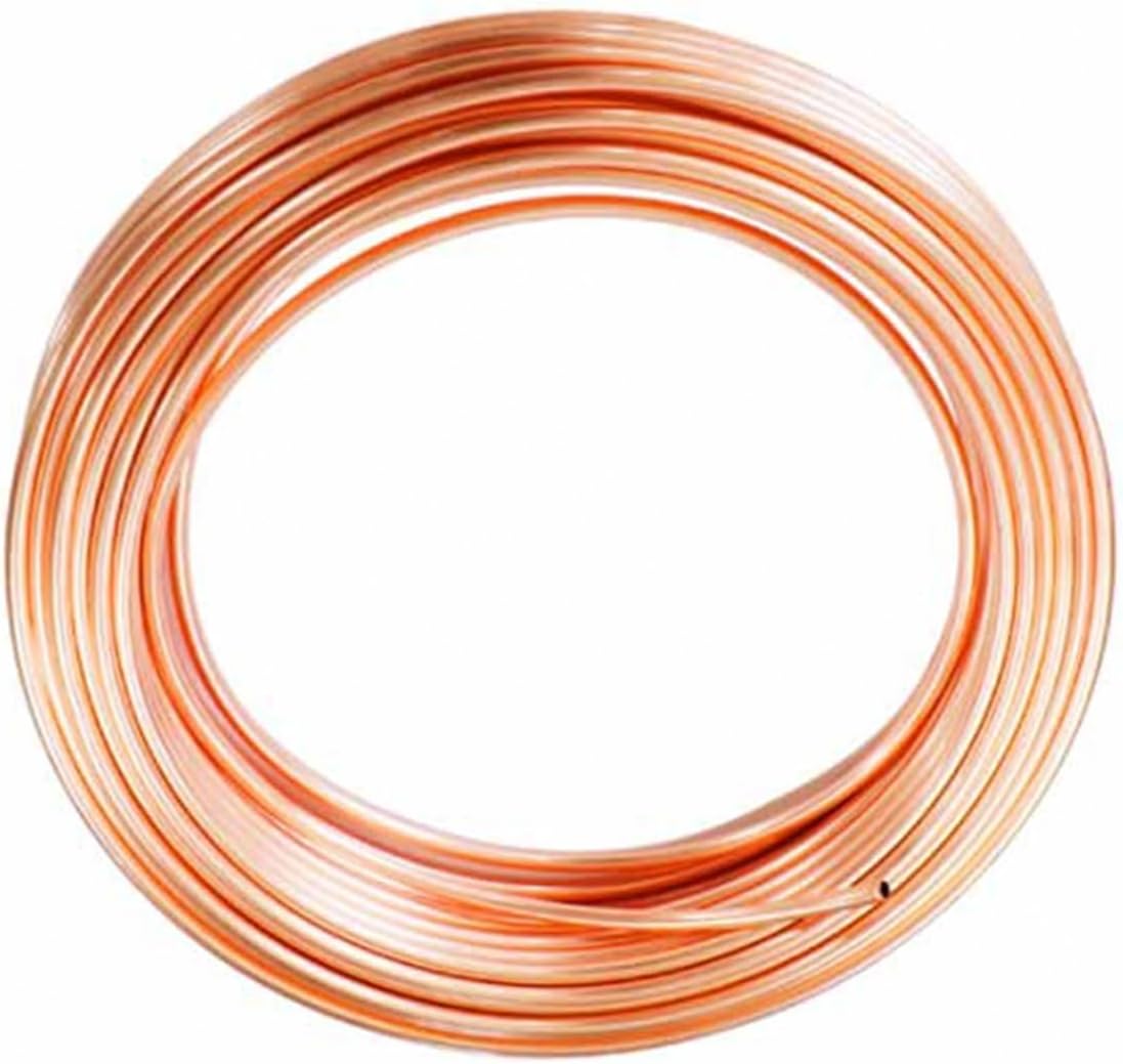 Teava de cupru moale ext. ø 4mm, int. 2mm, perete 1mm, lungime 25 metri - 25m102110