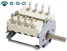 Comutator - selector pozitii 0-1, cu 4 contacte NO, 16 A, EGO 49.41015.500 - 300002