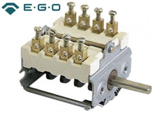 Selector pornit-oprit 0-1-0-1, 4 contacte 16A, ax ø 6x4.6 mm, EGO 49.42015.000, 4942015000 - 300021
