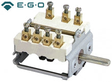Selector 4 pozitii 0-3, 16 A, 250 V, ax  ø 6x4,6 mm, t.max. 150°C, EGO 49.24215.000 - 300023